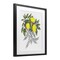Stupell Industries Lemons & Flowers Vintage Sketch Framed Print Under Glass, design by Cecilia Battaini